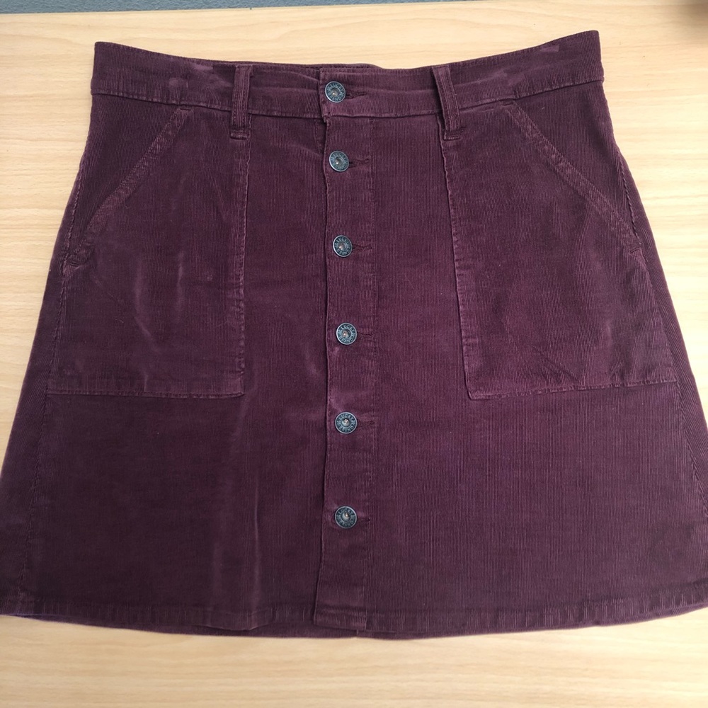 Lucky brand corduroy skirt